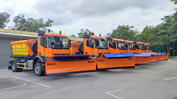 Župa zabezpečuje zimnú údržbu vo vlastnej réžii. Tento rok už aj s novými vozidlami