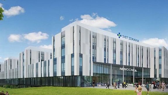 Penta čaká s výstavbou nemocnice v Bratislave na stavebné povolenie