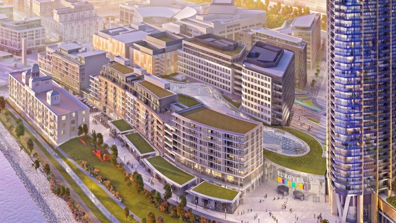 Nová mestská štvrť Eurovea City