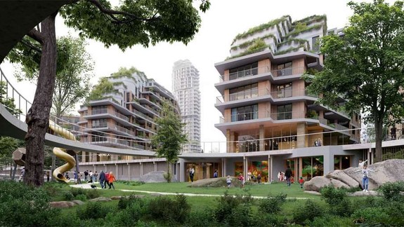 Projekt Southbank na petržalskom brehu Dunaja má priniesť vyše tisíc bytov