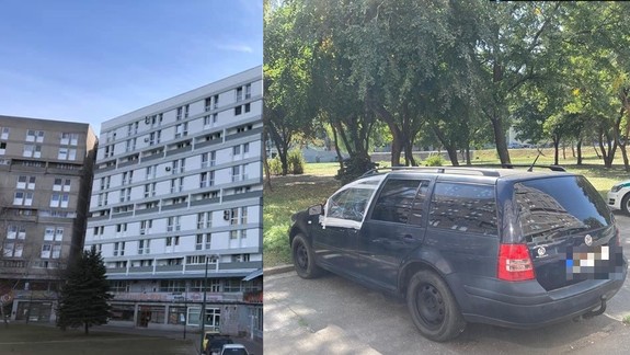 Muž sa vlámal do auta pri Pentagone a o chvíľu si ho odvážali policajti...