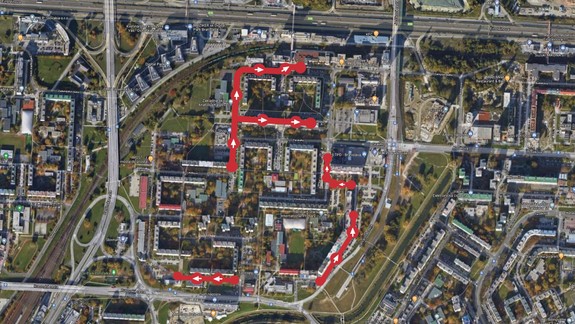 Mesto zjednosmerní ulice v petržalskej zóne sever