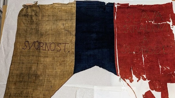 Obnovili historický klenot: MMB dalo zreštaurovať zástavu slovenských dobrovoľníkov z revolučného roku 1848