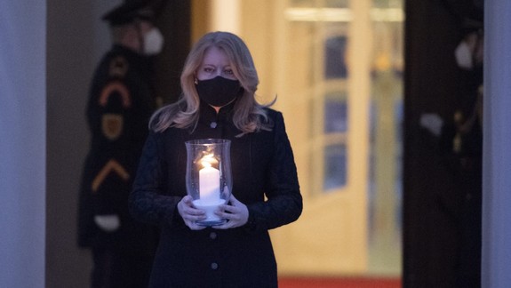 Pietna spomienka: Prezidentka si uctila pamiatku obetí ochorenia COVID-19