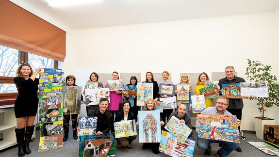 Diela detí na tému „Zo starého nové“ očarili porotcov osvetovo-vzdelávacieho projektu Deti a architektúra