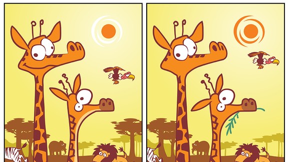 Nájdi 10 rozdielov (časť 2.)