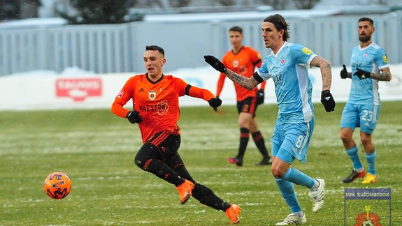 VIDEO: Futbalový Slovan vstúpil do jarnej časti ligy bezgólovou remízou v Ružomberku