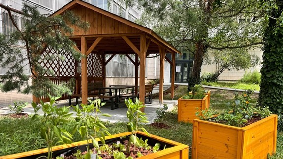 Deti s poruchami príjmu potravy môžu v NÚDCH využívať novú terapeutickú záhradku