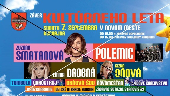 Záver Kultúrneho leta na Kuchajde pre nepriaznivé počasie zrušili!