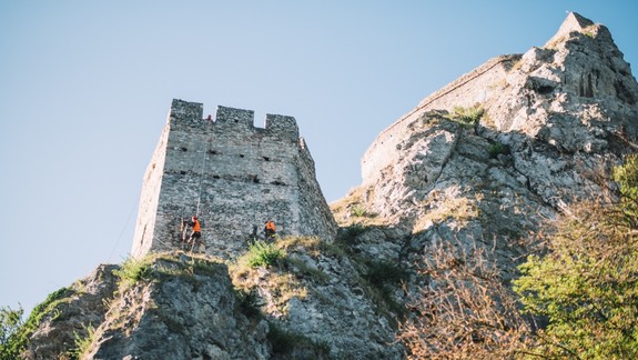 FOTO: Prvá fáza rozsiahlej obnovy hradu Devín je ukončená