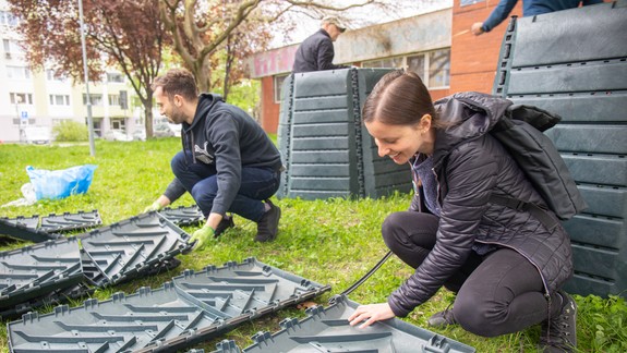V Petržalke pribudli 3 nové kompostoviská na bioodpad