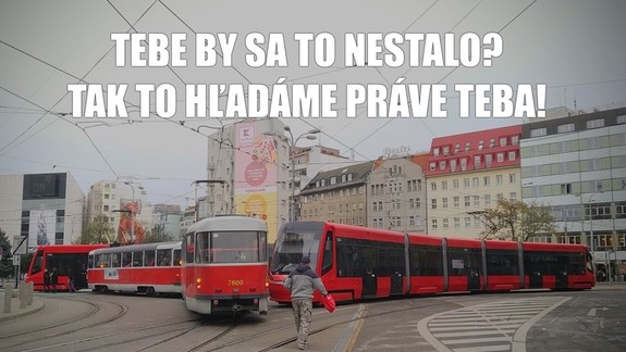 Vy by ste to takto nezbabrali? Chcete si vyskúšať riadenie električky? Máte možnosť