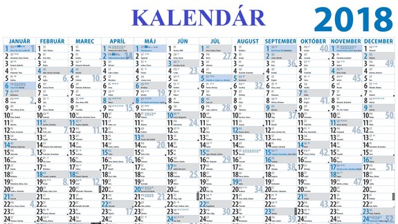 Koľko voľných dní nás vďaka štátnym a cirkevným sviatkom čaká v roku 2018?