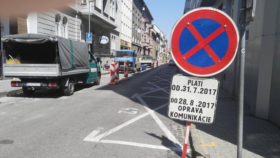 Začala sa oprava Heydukovej