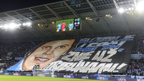 Slovan po polčase prehrával so Štrasburgom 0:2