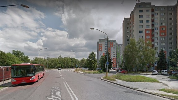 Na Betliarskej zrazil autobus chodca