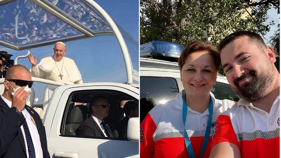 Záchranka sprevádzala pápeža počas jeho návštevy v Bratislave nepretržite - musela aj zasahovať?