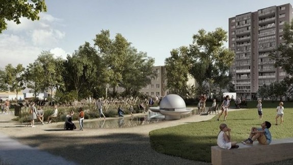 Menej bariér pre chodcov a viac zelene. Architekti ukázali, ako by mohol vyzerať priestor na Mudrochovej v Rači