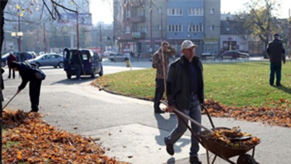 Park na Račianskom mýte v sobotu upracú