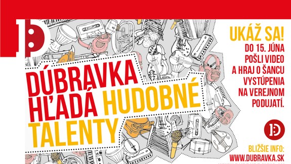 Dúbravka začala hľadať hudobné talenty