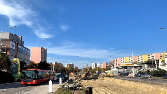 VIZUALIZÁCIE: Na Damborského sa začal budovať nový prestupný terminál Záluhy