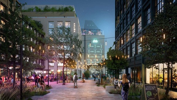 Bývalá továreň sa má zmeniť na novú štvrť: Zverejnili vizualizácie, ako by mala vyzerať Nová Palma