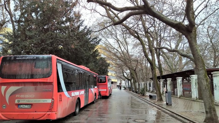 plošné antigénové testovanie Staré Mesto autobusy