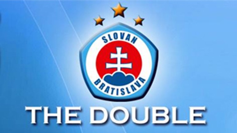 Slovan bratislava je siedmykrát majstrom slovenska - skslovan_double2013