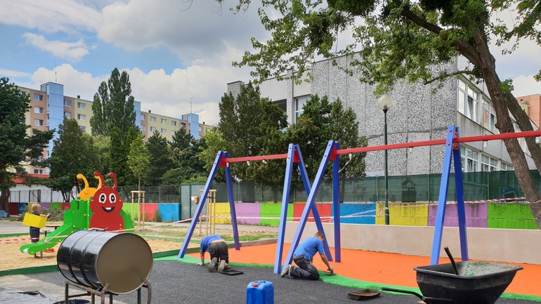 Detské ihrisko na Nejedlého