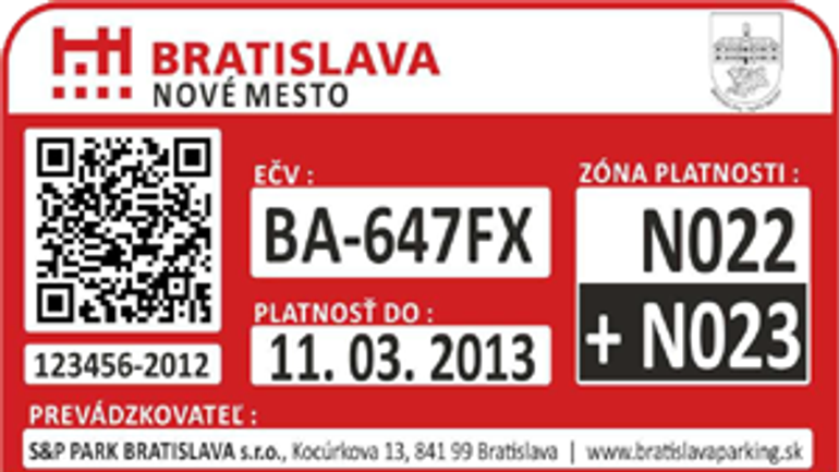 Nové parkovanie si zrejme počká na ďalšie volebné obdobie - karta_rezidenta