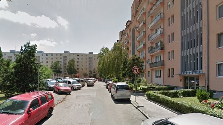 Pod oknami na astrovej ležala mŕtva žena - astrova