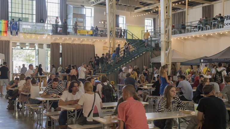 Návštevníci Vegánskych hodov