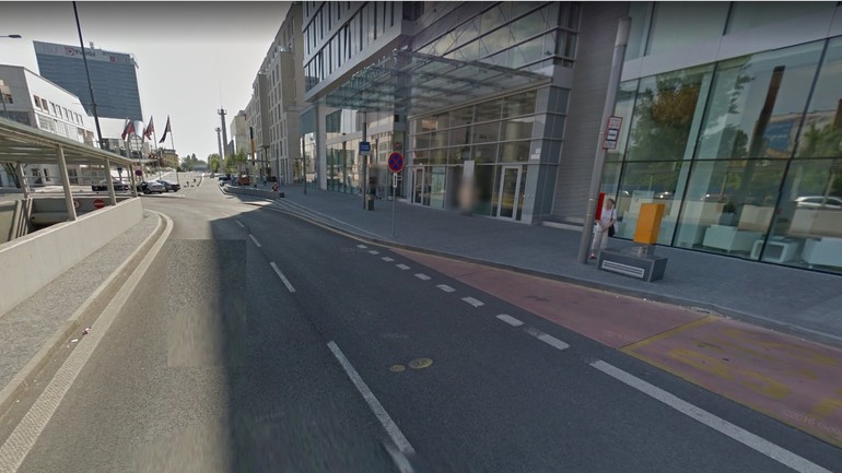 Zasávka MHD pri Eurovea