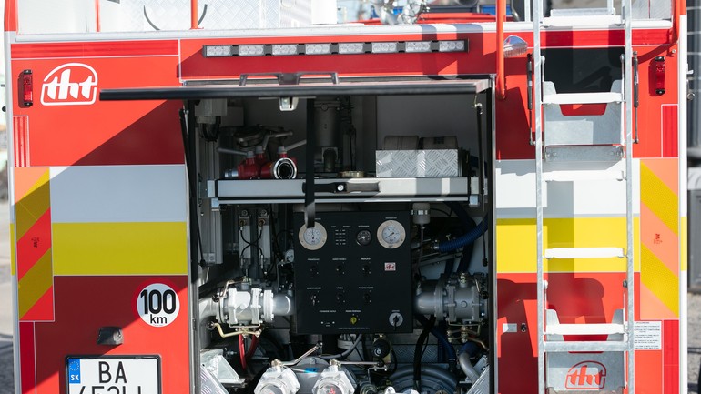 Hasiči - zrepasovaná Tatra 815 CAS 32