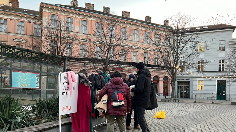 Depaul zbierka pre ludi bez domova