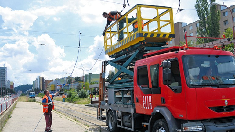 Električky do dúbravky už nejazdia - saratovska1