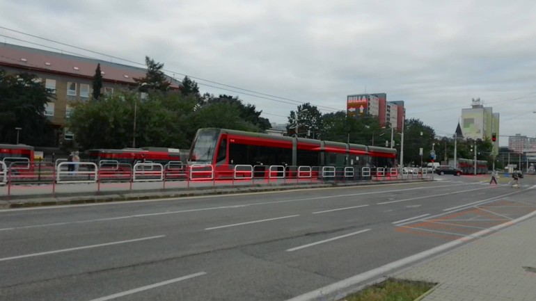 Zástavka náhradnej autobusovej dopravy linky X5 do Dúbravky