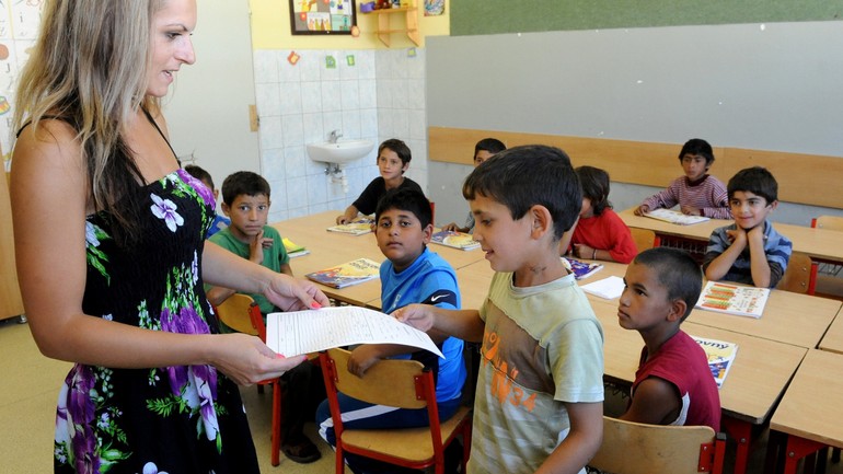 Prváci v základnej škole v Sečovciach