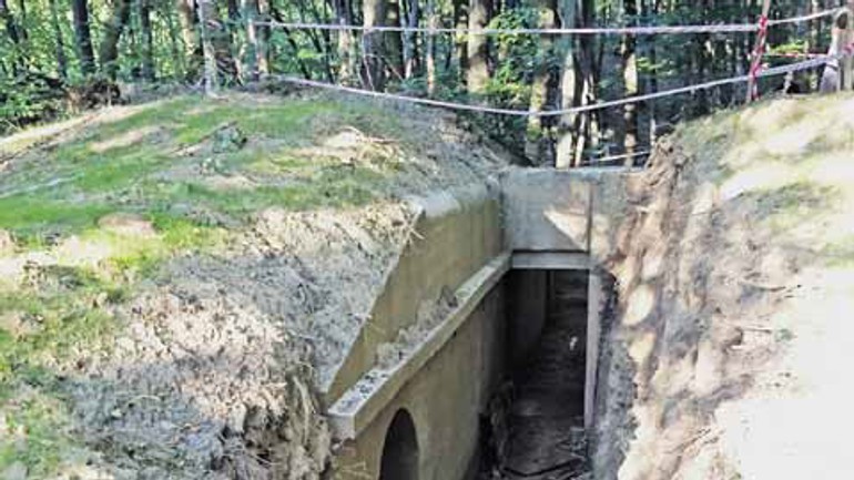 Nad klepáčom odkryli starý bunker - bunker