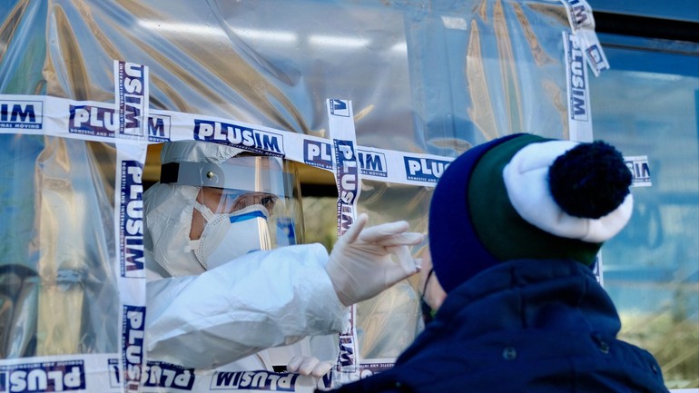 Antigénové testovanie v autobuse