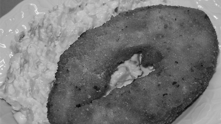 Vianočné menu v prešporku tvorilo šesť a viac chodov, nechýbala ryba - ryba_vyprazana