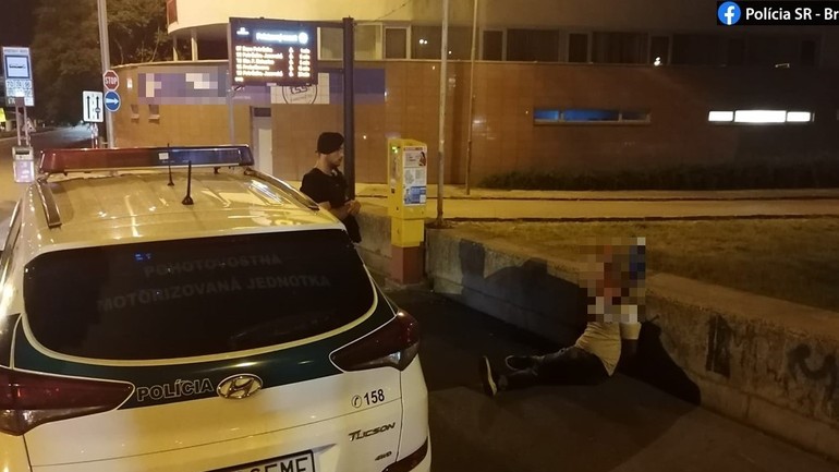 podgurážený Bratislavčan