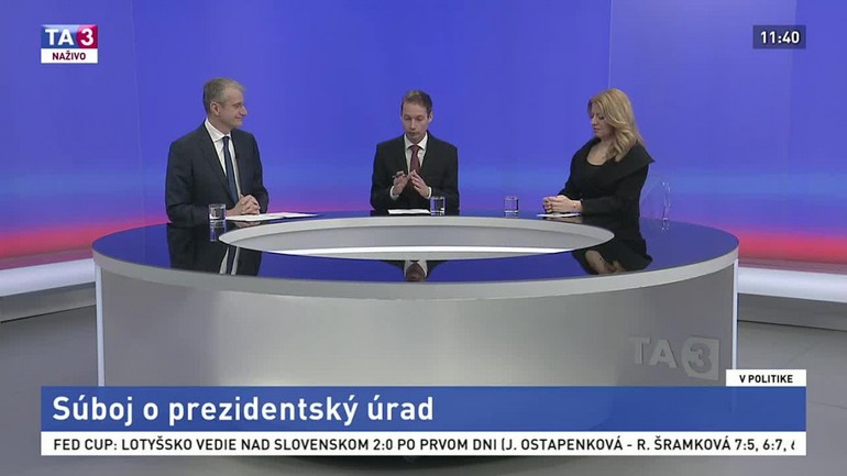 Robert Mistrík a Zuzana Čaputová