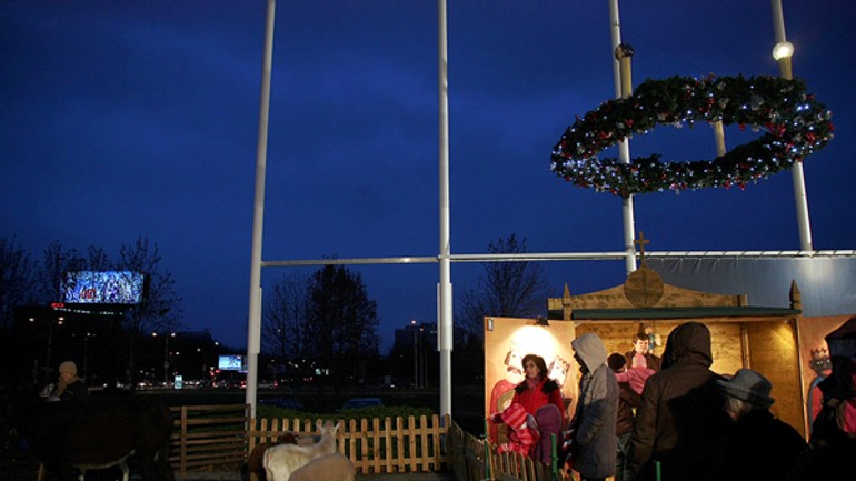 Živý betlehem prilákal v ružinove rodiny s deťmi - Advent ruzinov1