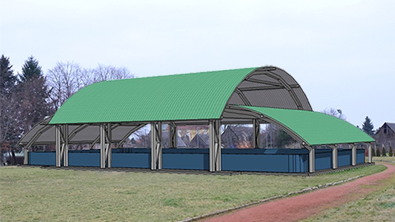 Hokejbalové ihrisko začali prekrývať - ihrisko_zahorska1