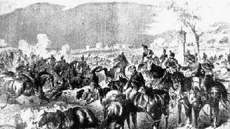 Na vojnu doplatili aj staršie koníky - bitka_pri_lamaci