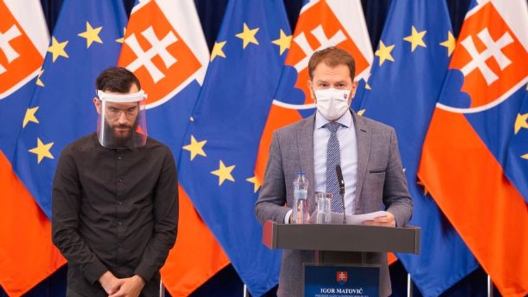 Premiér Igor Matovič