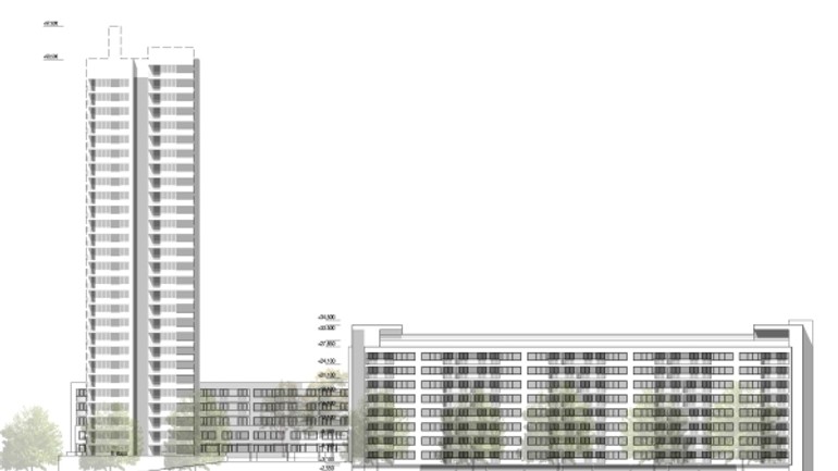 Vyrastie na račianskej ulici nová 28-poschodová budova? - 1