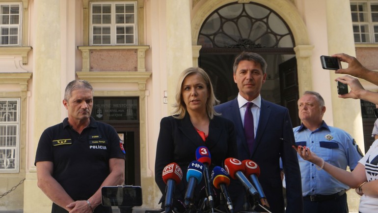 Csaba Faragó, Denisa Saková, Ivo Nesrovnal a Ivan Lechner