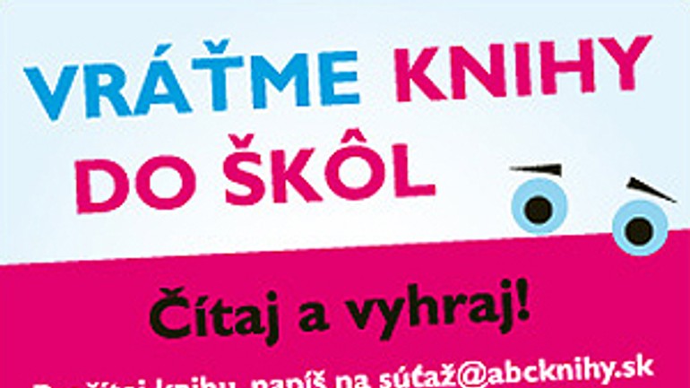 Stredné školy motivujú študentov k čítaniu kníh - vratme_knihy_do_skol